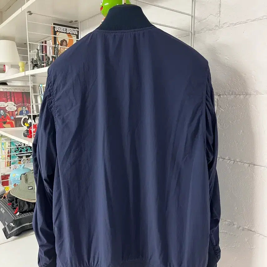 [BUNJANG] Beams Plus Web Jacket Navy Nylon M / 빔즈 플러스 웹자켓 m