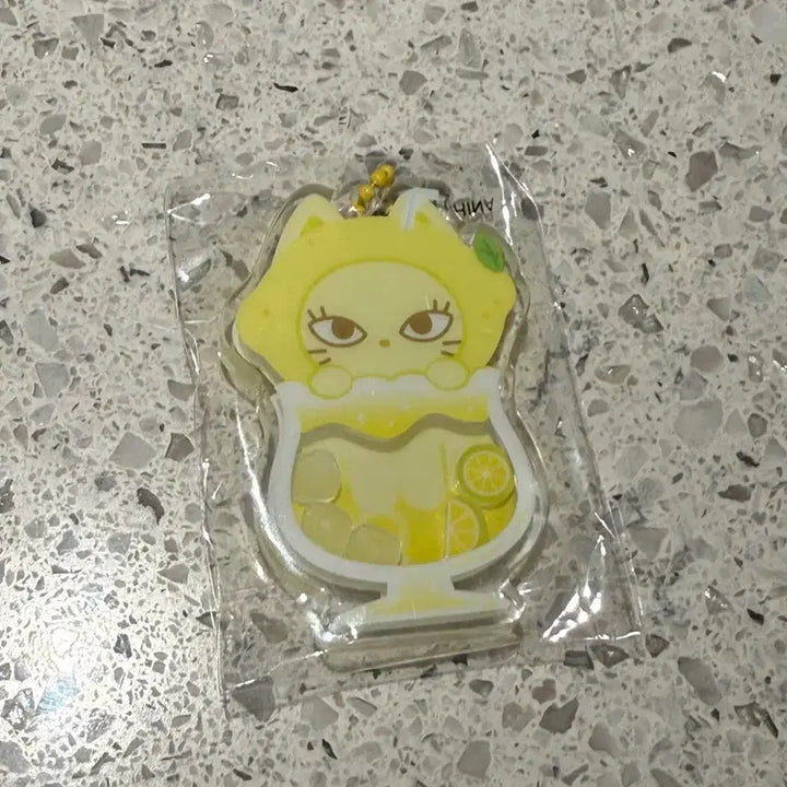 [BUNJANG] aespa Giselle Lemonade Popup Keyring (Sealed) / [미개봉] 에스파 레모네이드 팝업 키링/ 지젤