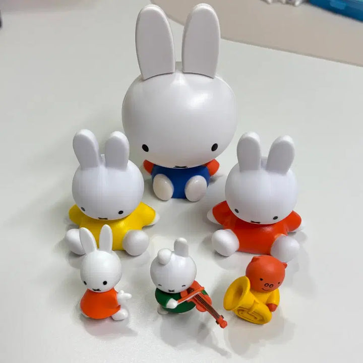 [BUNJANG] Miffy Light Figure Bundle / 미피 라이트 피규어 카푸캬라 가챠 일괄 처분