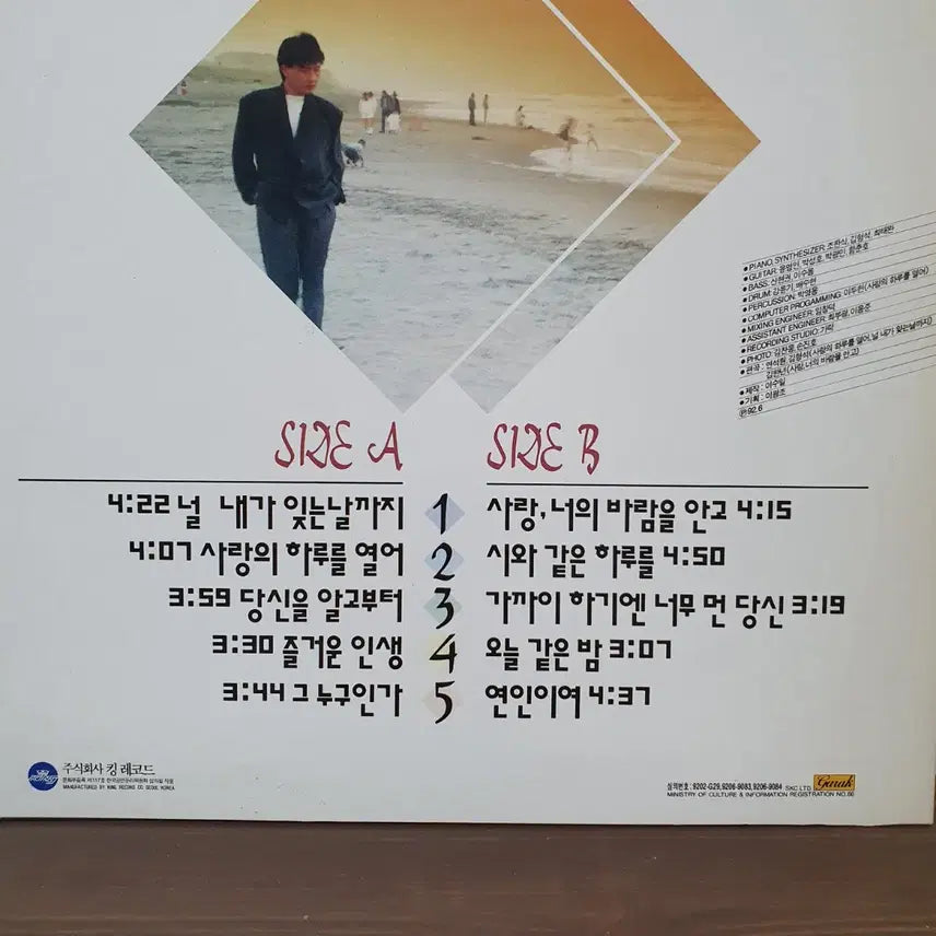 [BUNJANG] Lee Kwang-jo Best LP 1992 King Records / 이광조 베스트 LP 1992 킹레코드
