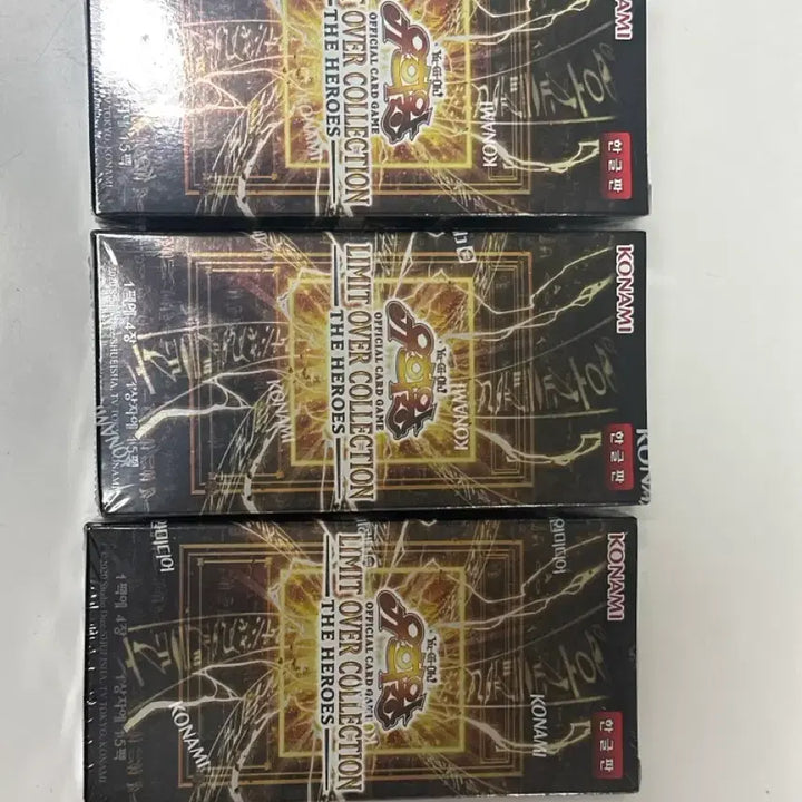 [BUNJANG] Yu-Gi-Oh! Limit Over Collection The Heroes Booster Boxes (2 Boxes) / 유희왕 리미트 오버 컬렉션 더 히어로즈 2박스 판매합니다