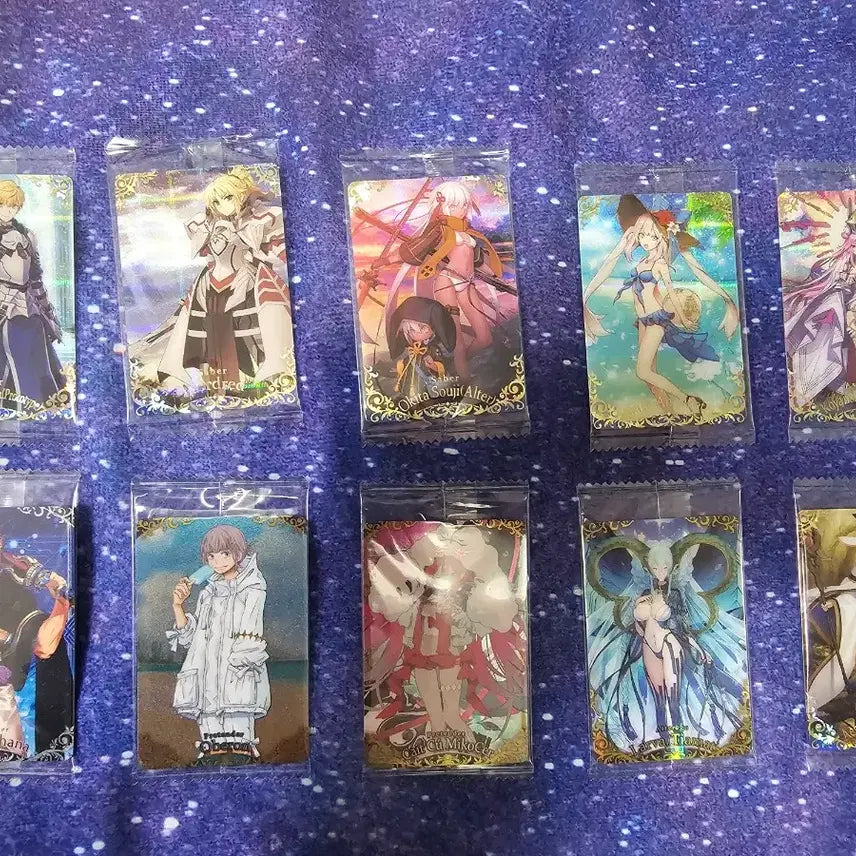 [BUNJANG] Fate/Grand Order Wafer Card Bundle Set / 페그오 웨하스 30장 일괄
