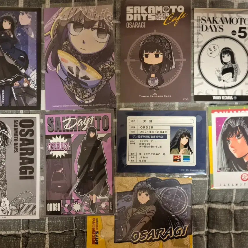 [BUNJANG] Sakamoto Days Osaragi Merchandise Bundle / 오사라기 굿즈