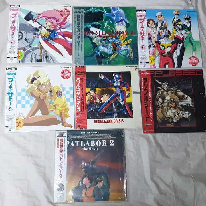 [BUNJANG] Anime Laserdisc Collection (16 Titles) / 일본 애니 LD 16종