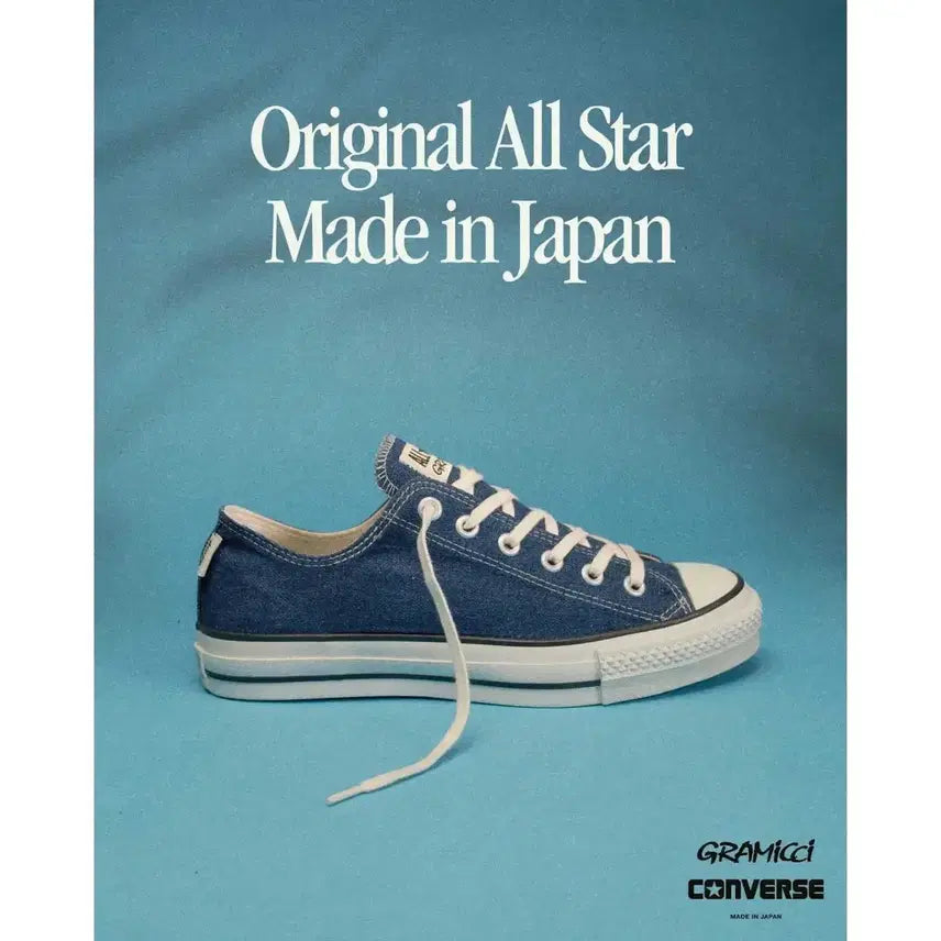 [BUNJANG] Gramicci Converse Japan Denim Original All Star Sneakers / 그라미치 컨버스 제펜 280/9.5