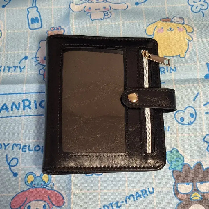 [BUNJANG] 5-Ring Black PU Leather Diary Binder / m5 5공 블랙 검정 다이어리 바인더 pu 가죽
