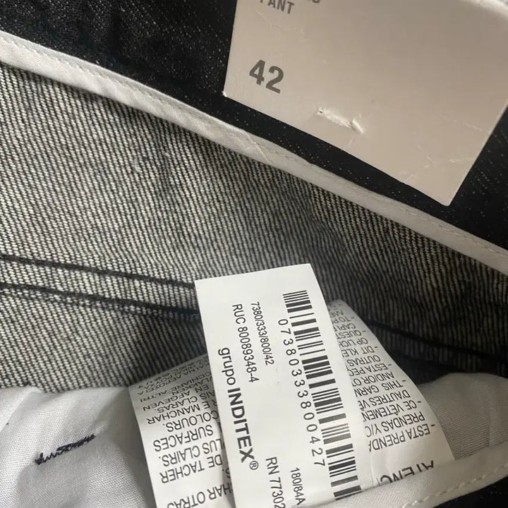 [BUNJANG] ZARA Pleated Wide Pants / 자라 ZARA 플리츠 와이드 팬츠 42(32) 새상품