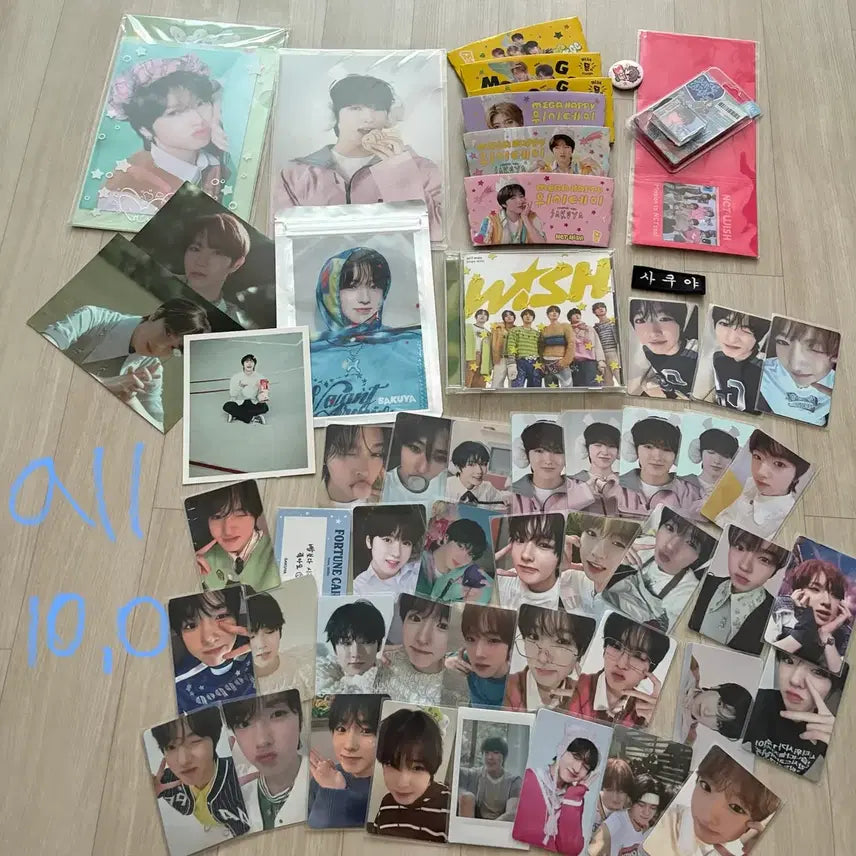 [BUNJANG] NCT WISH Sakuya Bundle Set Photocard / 엔시티위시 사쿠야 포카 일괄