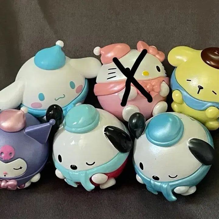 [BUNJANG] Sanrio Round Figure / 산리오 동글동글 피규어