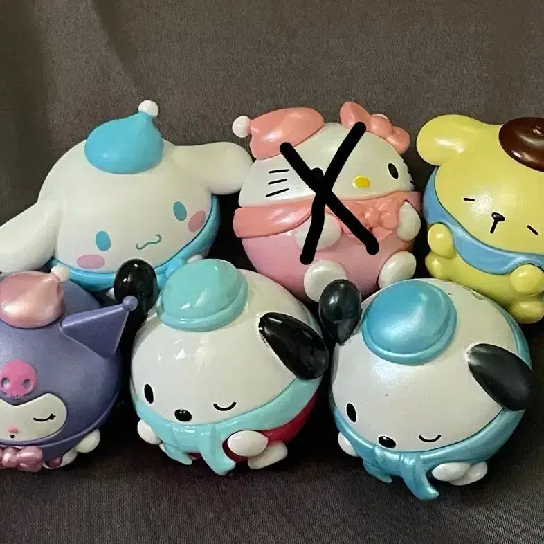 [BUNJANG] Sanrio Round Figure / 산리오 동글동글 피규어