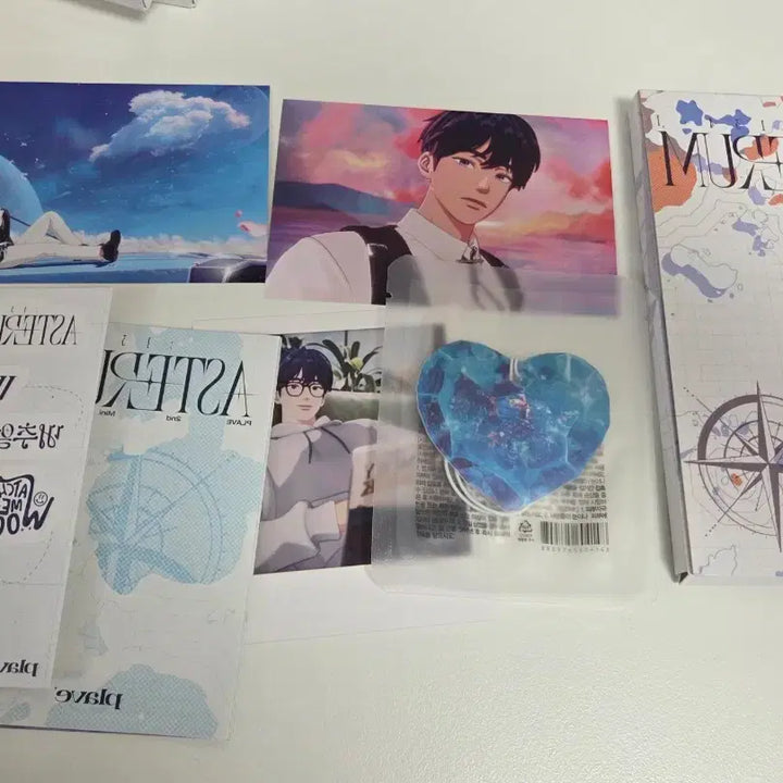[BUNJANG] PLAVE Asterum Album 5 Members Fragrance Tag Bundle Set (No Photocard) / 플레이브 아스테룸 앨범 5인 일괄(포카없음)