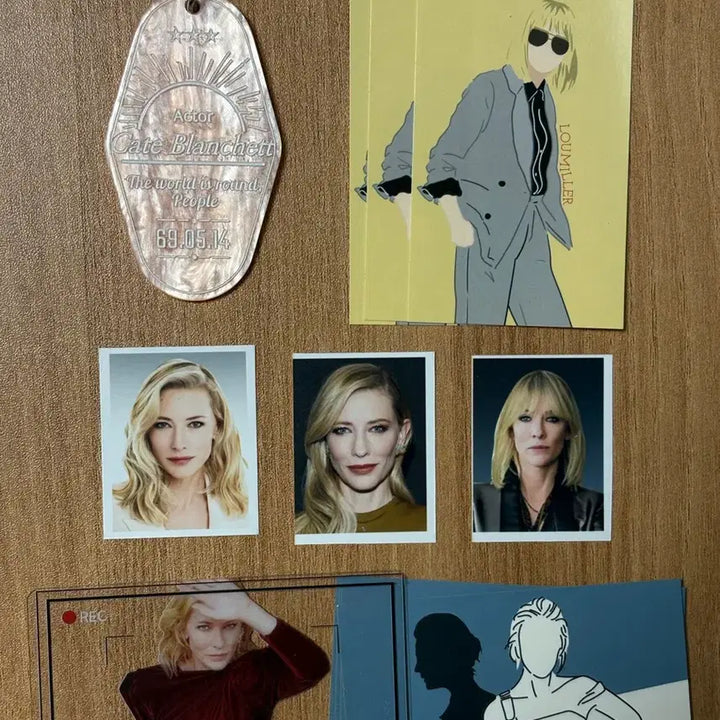 [BUNJANG] Cate Blanchett Keychain Goods / 케이트 블란쳇 키링 굿즈 비공굿