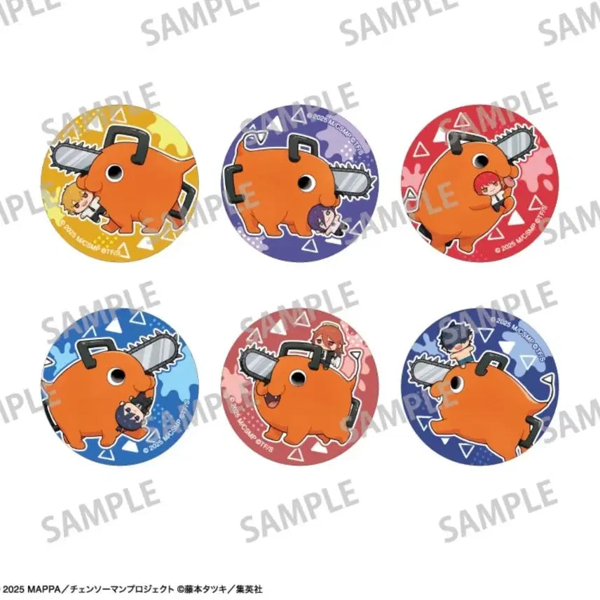 [BUNJANG] Chainsaw Man Pochita Strolling Can Badge (Sealed) / (미개봉 새상품) 체인소맨 레제편 포치타 산책 캔뱃지
