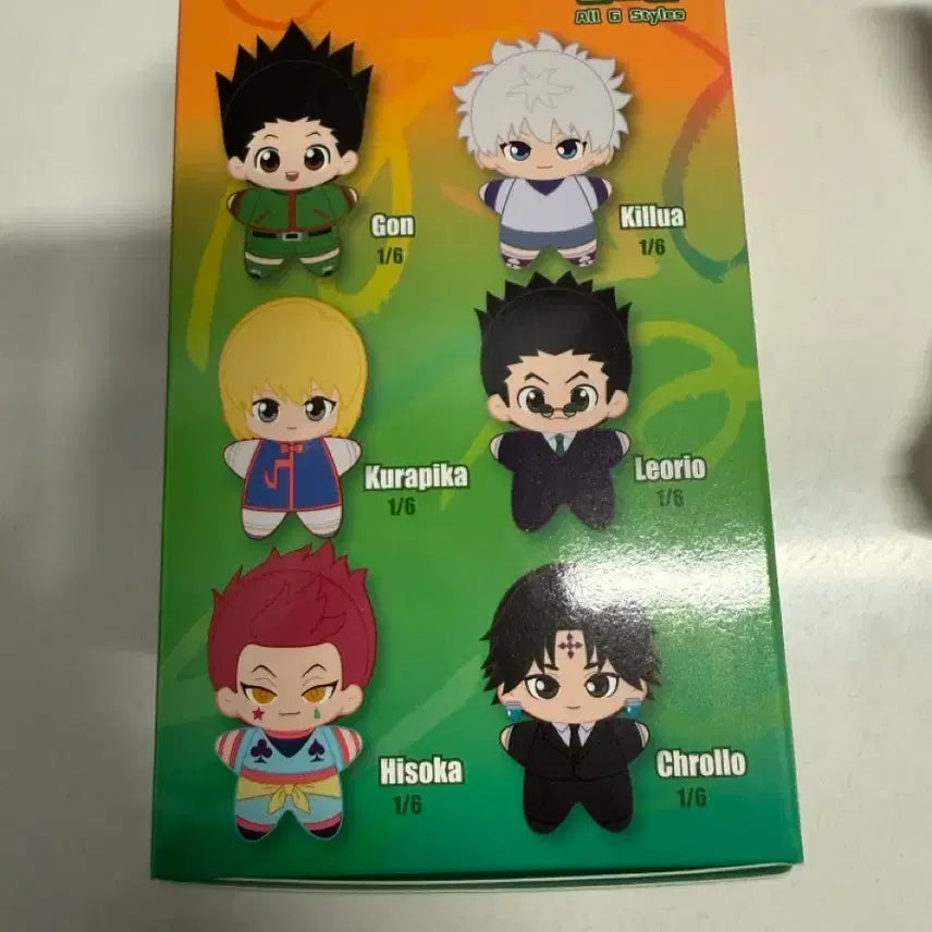 [BUNJANG] Hunter x Hunter Leorio Plush Doll (Sealed) / [미개봉]헌터x헌터 눌셋 누이 레오리오 헌헌 헌터 인형 불가사리 누이