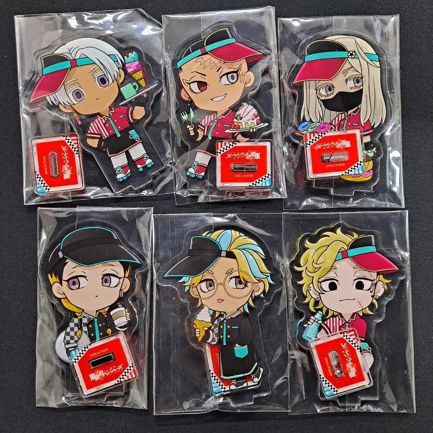 [BUNJANG] Tokyo Revengers Daikanyama Arc Acrylic Standee Bundle Set / 일괄) 도쿄리벤져스 다이너 아크릴 스탠드 이자나 산즈 하이타니 란 린도