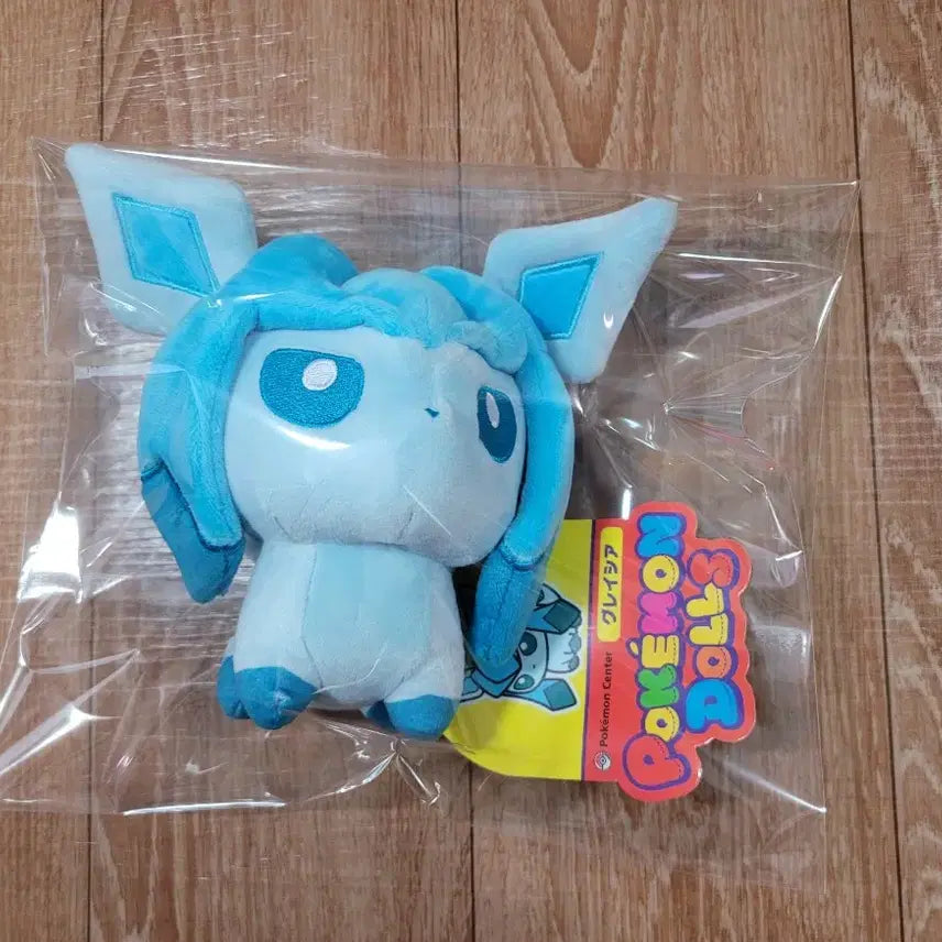 [BUNJANG] Pokemon Glaceon Plush Medium Doll / 포켓몬스터 글레이시아 돌즈 중형 인형