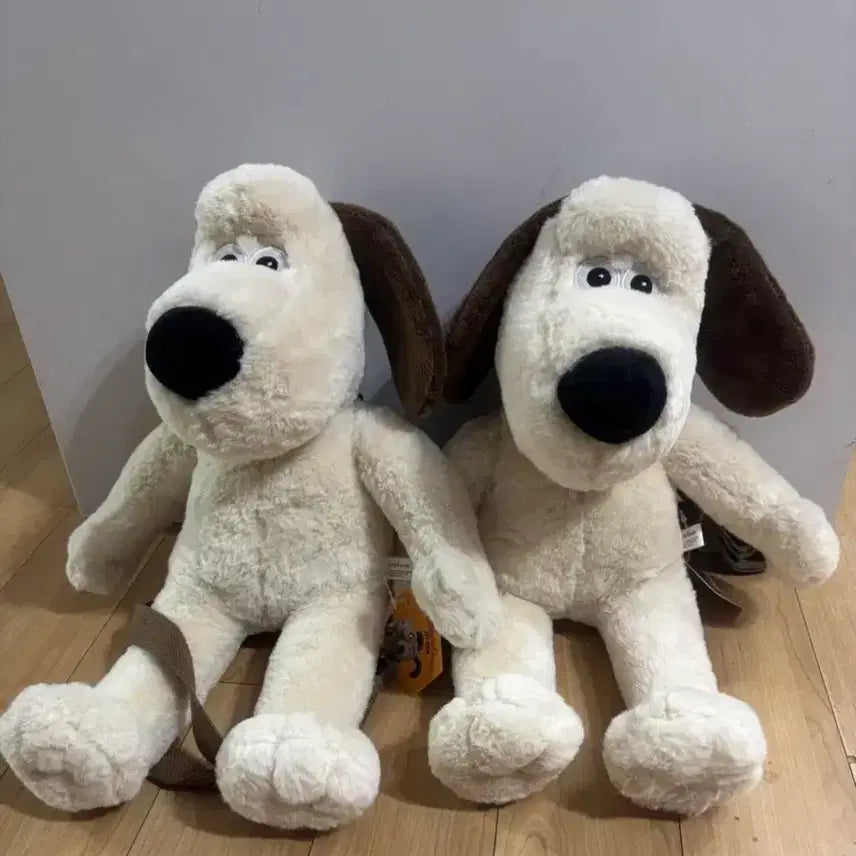 [BUNJANG] Wallace &amp; Gromit Plush Bag / 월레스와 그로밋 인형가방