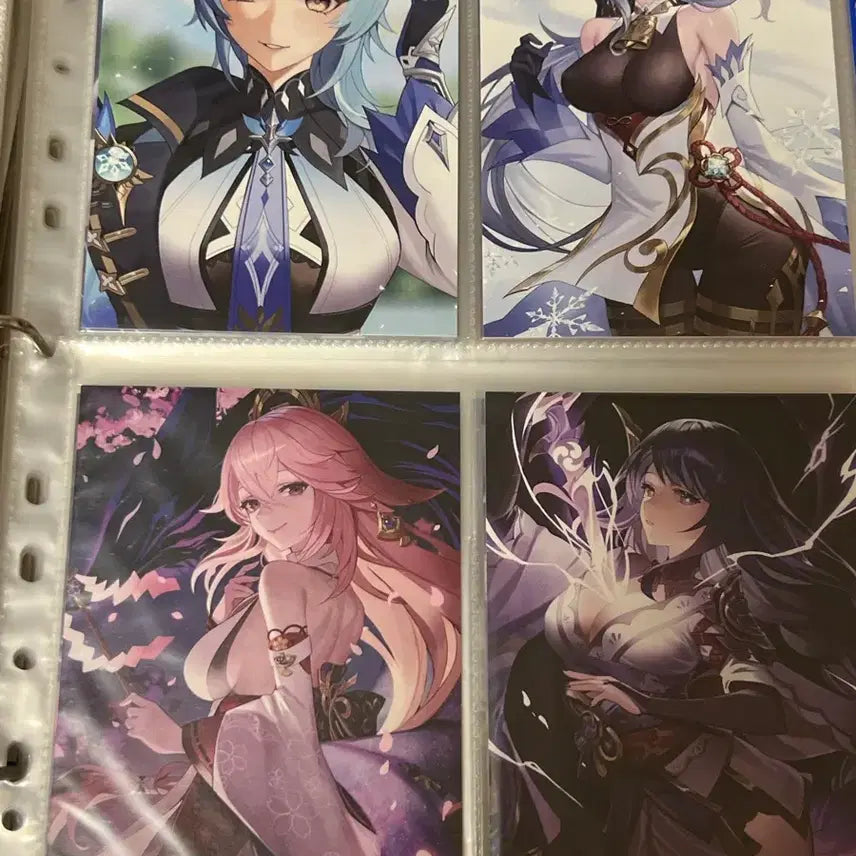 [BUNJANG] Genshin Impact Official &amp; Unofficial Merchandise Collection (Postcards, Straw Holders, Passports) / 원신 공식 및 비공식 굿즈 모음 (엽서, 빨대홀더, 여권)
