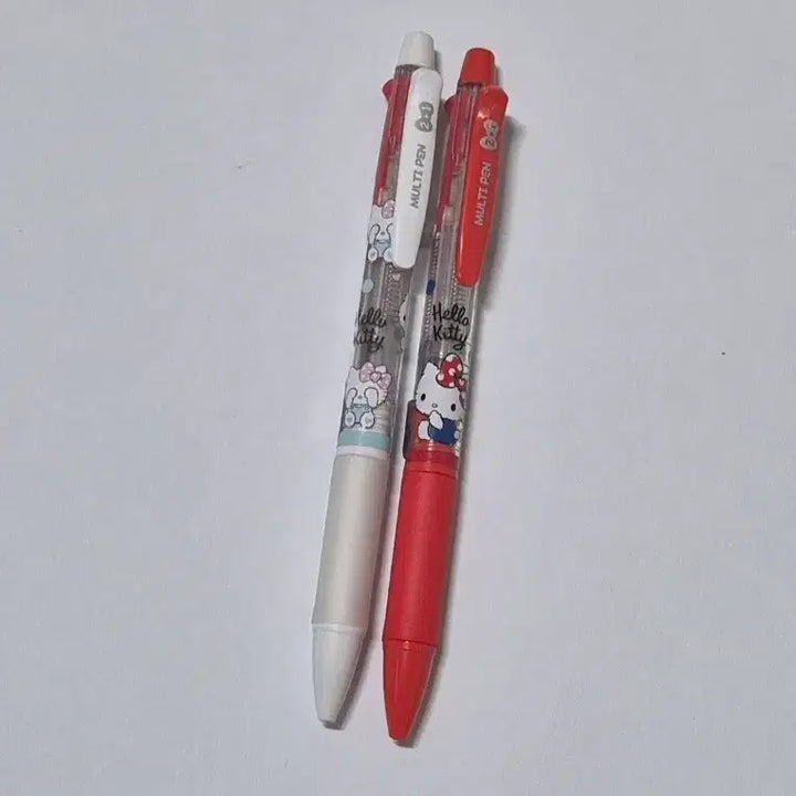 [BUNJANG] Sanrio Hello Kitty Classic Multi-Pen (Mechanical Pencil + Red + Black) / 고전 키티 멀티펜(샤프+빨강+검정)