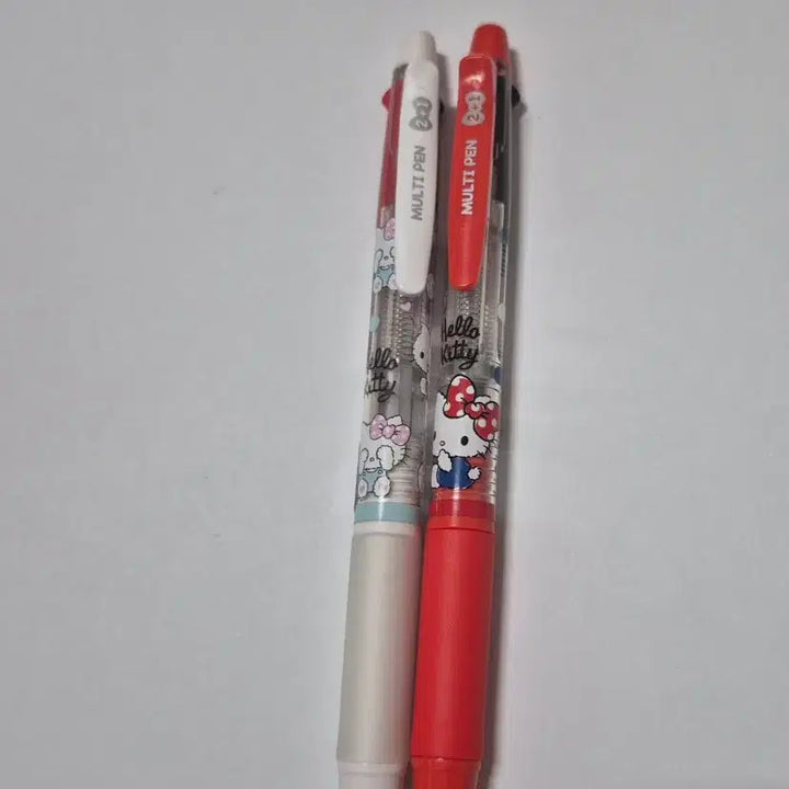 [BUNJANG] Sanrio Hello Kitty Classic Multi Pen (Red, Black, Mechanical Pencil) / 고전 키티 멀티펜(샤프+빨강+검정)