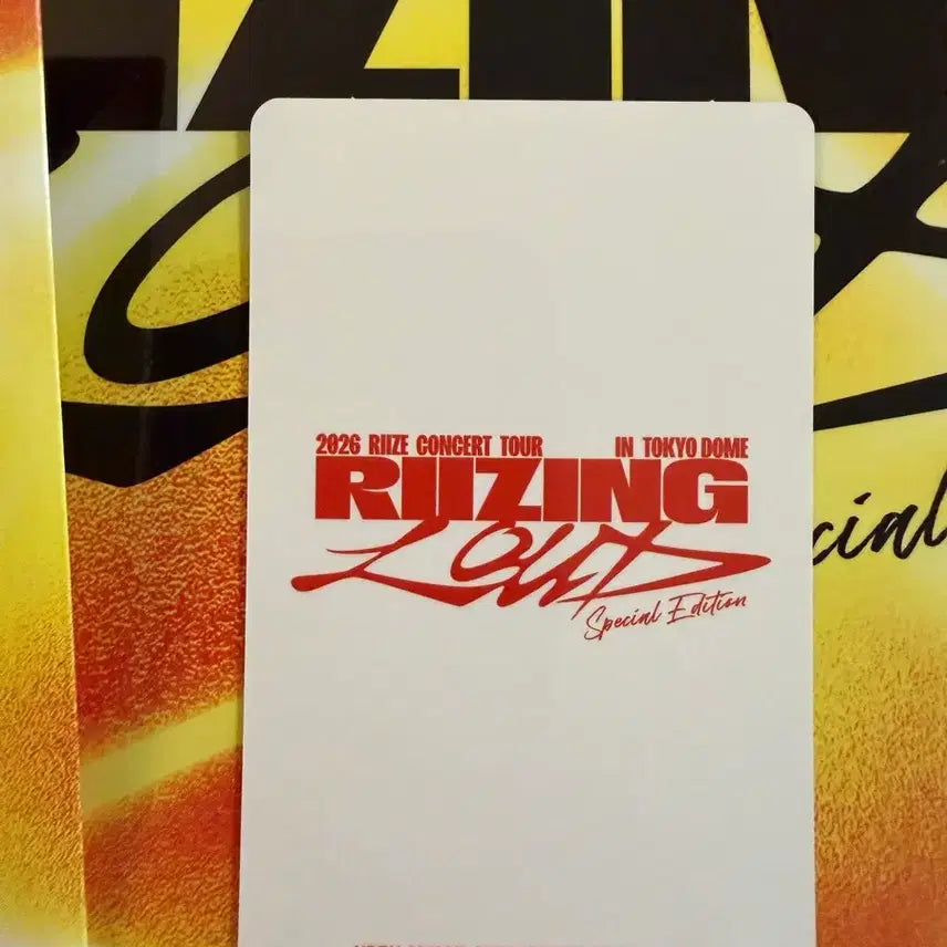 [BUNJANG] RIIZE Sohee 2026 Tokyo Dome Blu-ray Photocard / 라이즈 소희 2026도쿄돔 블루레이 dvd 포토카드