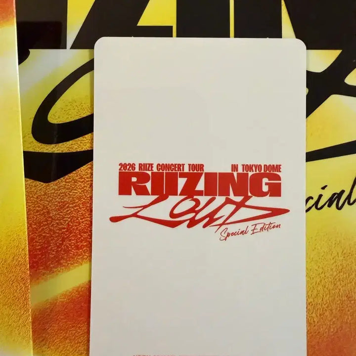 [BUNJANG] RIIZE Sohee 2026 Tokyo Dome Blu-ray Photocard / 라이즈 소희 2026도쿄돔 블루레이 dvd 포토카드