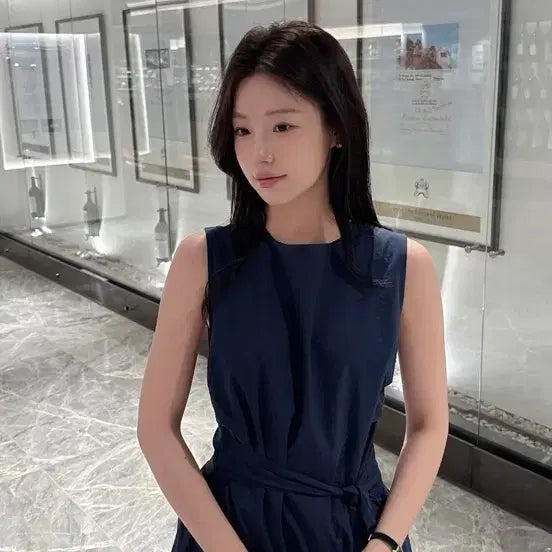 [BUNJANG] Toes Daphe Dress Navy Dress / 토우즈 Toes Daphe dressa 다프네 원피스 네이비 새상품
