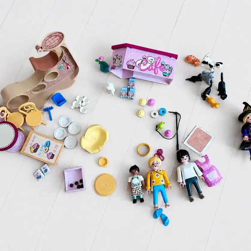[BUNJANG] Playmobil 71744 Cat Cafe Playset / 플레이모빌 71744 고양이카페