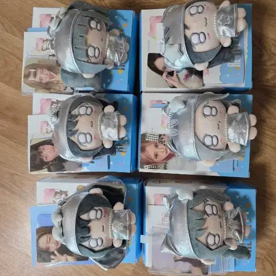 [BUNJANG] IVE Petit Plush Secret Petitib Set / 아이브 쁘띠인형 시크릿 쁘띠브 6종세트 판매