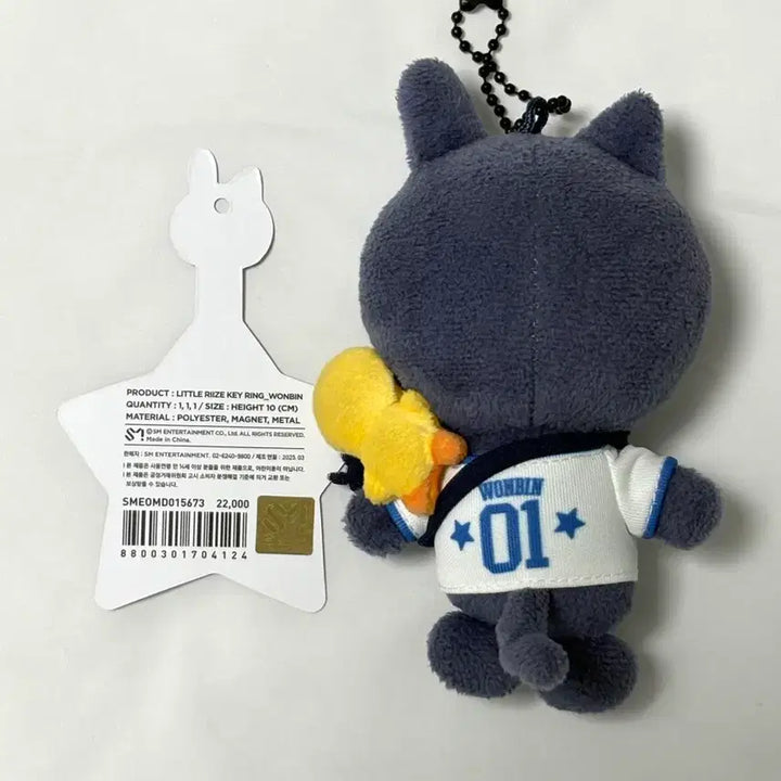 [BUNJANG] RIIZE RIIZ x POPUP TO-NYANGDUK 10cm Plush Doll / 라이즈 리라즈 팝업 토냥덕 10cm 판매