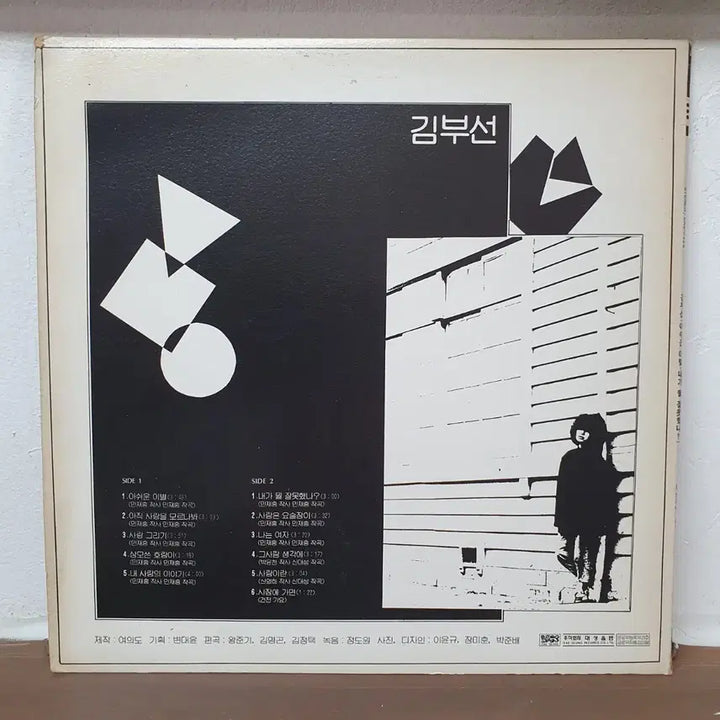 [BUNJANG] Kim Boo Sun Ashwiun Ibyeol / Naega Mwol Jalmot Haenna LP 1985 / 김부선  아쉬운 이별 / 내가 뭘 잘못했나 LP  1985