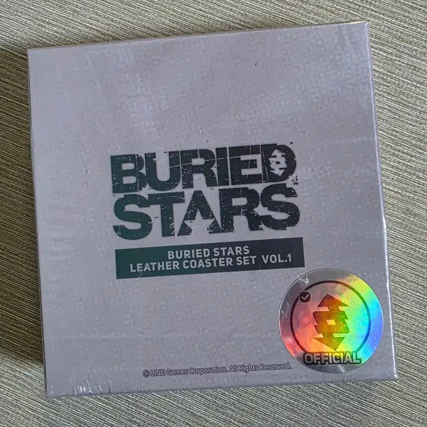 [BUNJANG] Buried Stars Leather Coaster / 베리드스타즈 레더 코스터