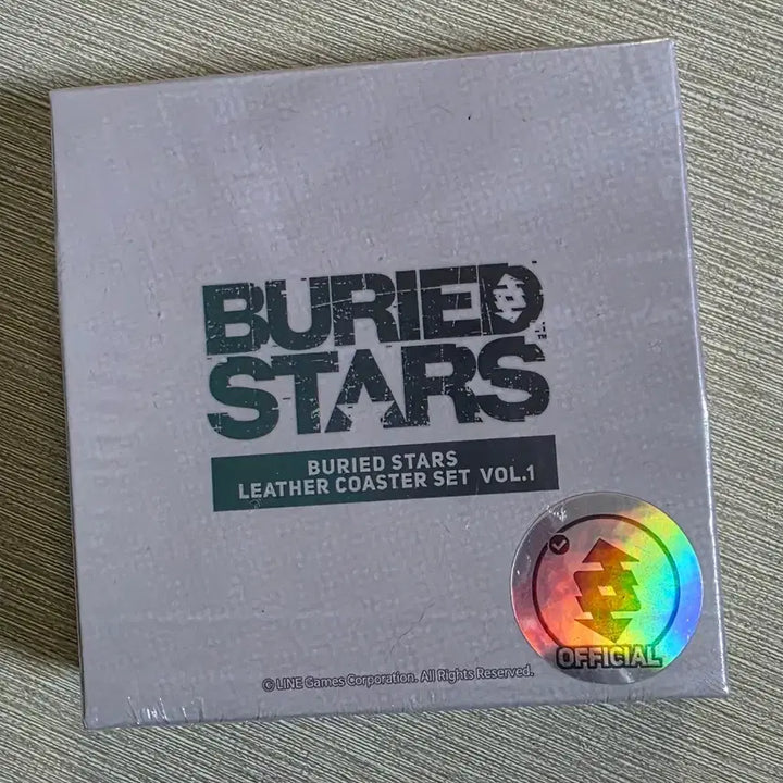 [BUNJANG] Buried Stars Leather Coaster / 베리드스타즈 레더 코스터