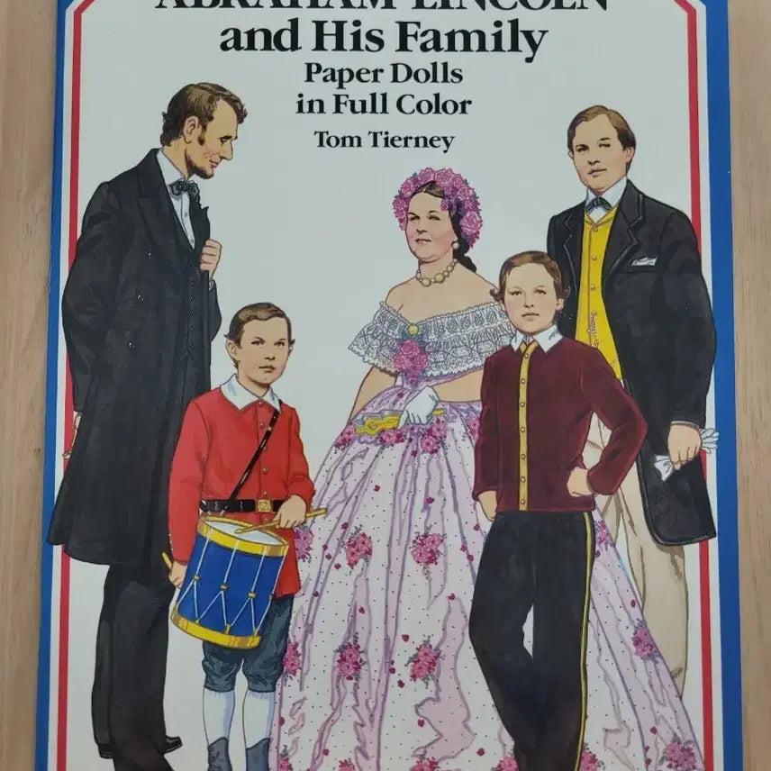 [BUNJANG] Tom Tierney Lincoln Family Paper Dolls / 종이 인형 paper doll 링컨 패밀리