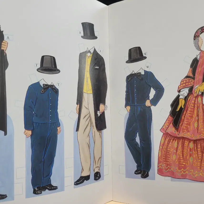 [BUNJANG] Tom Tierney Lincoln Family Paper Dolls / 종이 인형 paper doll 링컨 패밀리