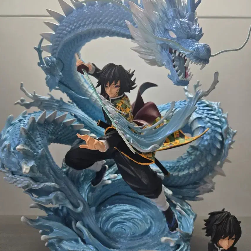 [BUNJANG] YYGK Kimetsu no Yaiba Giyu Resin Statue / yygk 히어로빌리프 기유 귀멸의칼날 레진피규어