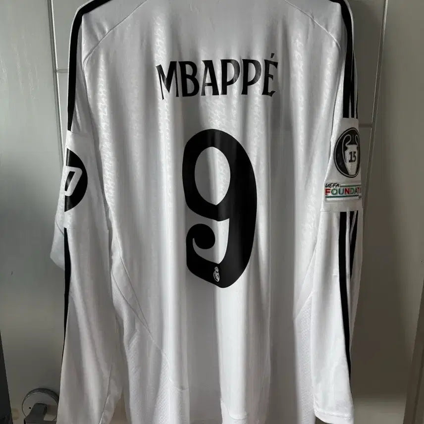 [BUNJANG] Adidas 24-25 Real Madrid Replica Home Long Sleeve Jersey 3XL / 아디다스 24-25 레알마드리드 레플리카 홈 긴팔 유니폼 롱슬리브 3XL