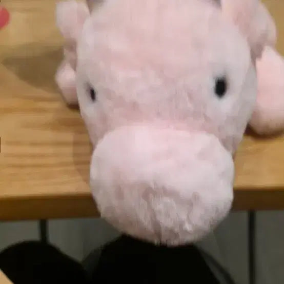 [BUNJANG] Pink Angel Wing Dragon Plush Toy / 핑크색 천사 날개 달린 드래곤 인형 판매합니다.