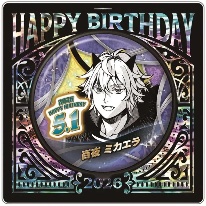 [BUNJANG] Seraph of the End Hiiragi Shinoa &amp; Hakuyas Mikael Birthday Can Badges (Sealed) / [원가판매]종말의세라프 종말의 세라프 종세 히이라기 시노아 하쿠야 미카엘