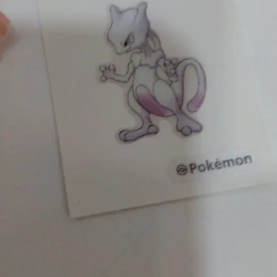 [BUNJANG] Pokemon Mewtwo Stickerr / 포켓몬 뮤츠 띠부씰