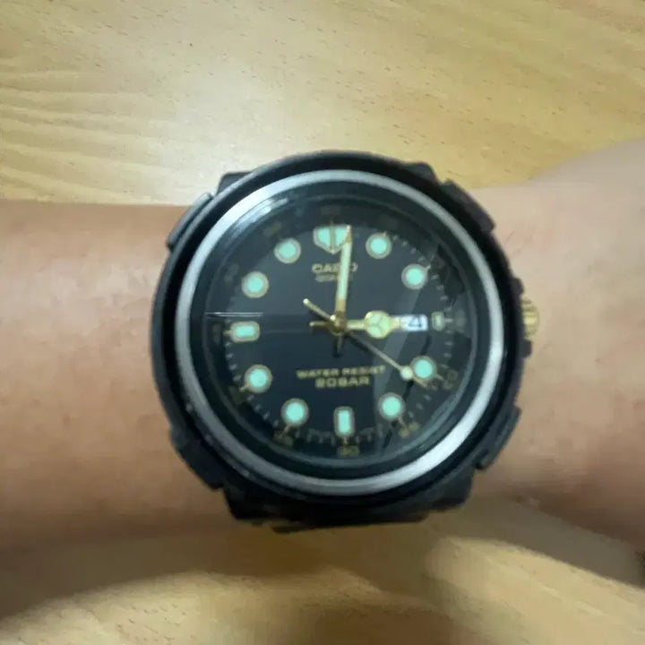 [BUNJANG] Casio Vintage MRD-201W Watch / 카시오 빈티지 시계MRD-201W