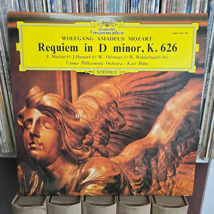 [BUNJANG] Mozart Requiem D Minor LP Record - Mint Condition / 클래식 모차르트 레퀴엠 D단조 lp판 민트급