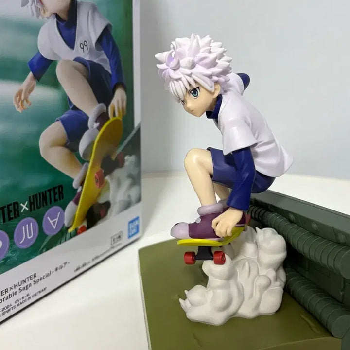 [BUNJANG] Hunter x Hunter Killua Banpresto Memorable Skateboard Figure / 헌터헌터 키르아 반프레스토 메모러블 스케이트보드 피규어