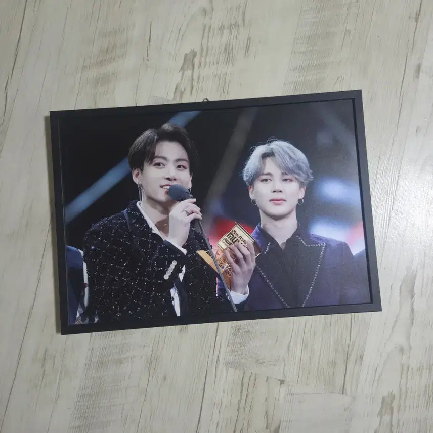 [BUNJANG] BTS Jungkook Jimin Unofficial Frame Set / BTS 방탄소년단 정국, 지민 비공식 액자