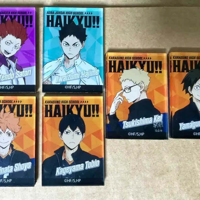 [BUNJANG] Daiso Haikyuu Magnet Bundle Set / 일괄) 다이소 하이큐 마그넷