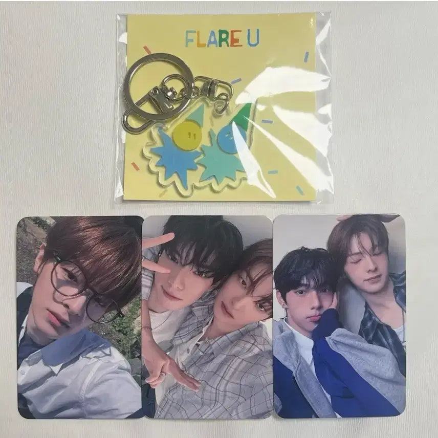 [BUNJANG] Flare You Studio Photocard &amp; Studio Keyring Bundle Set / 플레어유 공방 포카+공방 키링 일괄