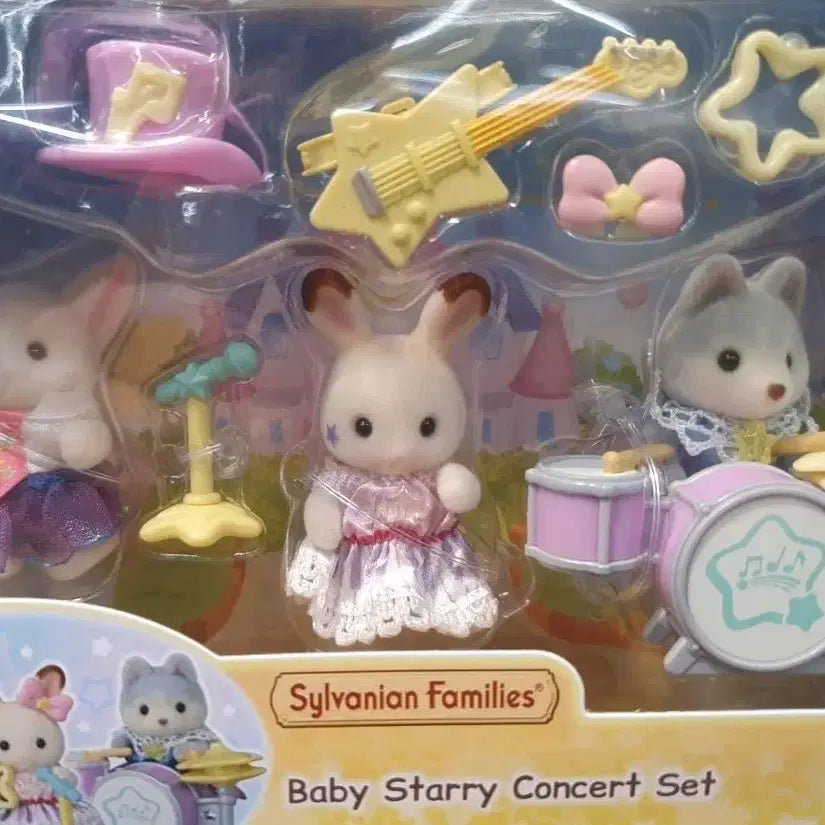 [BUNJANG] Sylvanian Families Baby Starlight Concert Set / 실바니안 베이비 스타리 콘서트 세트