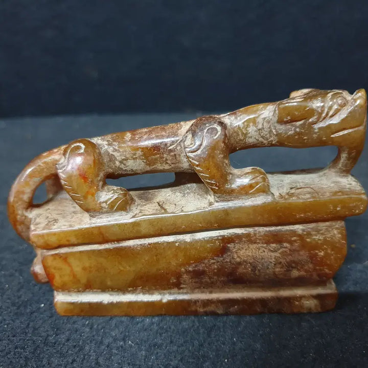 [BUNJANG] Spring and Autumn/Warring States Period Jade Item for Official Success / (수원만물)출토 관직 출세를 기원하는 화전옥 옥기
