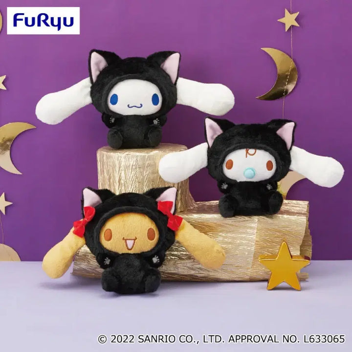 [BUNJANG] Sanrio Cinnamoroll Kuromi Nendoroid Plush / 산리오 시나모롤 모카 쿠로네코 누이구루미