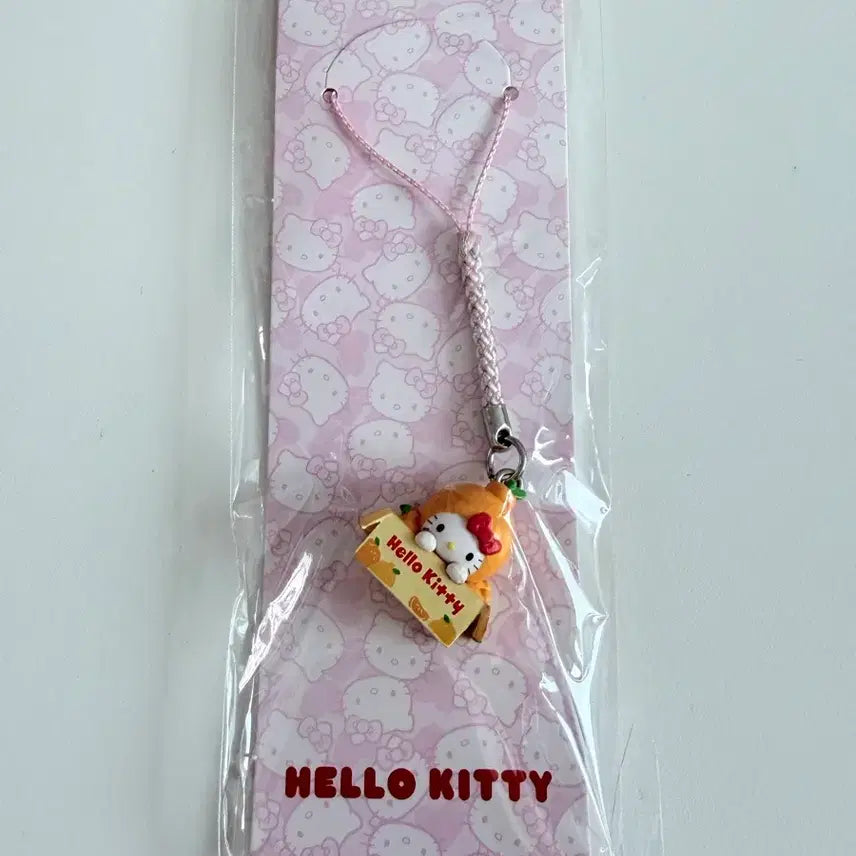 [BUNJANG] Jeju Kitty Jeju Citrus Kitty Strap / 제주키티 키티문방구 감귤키티스트랩